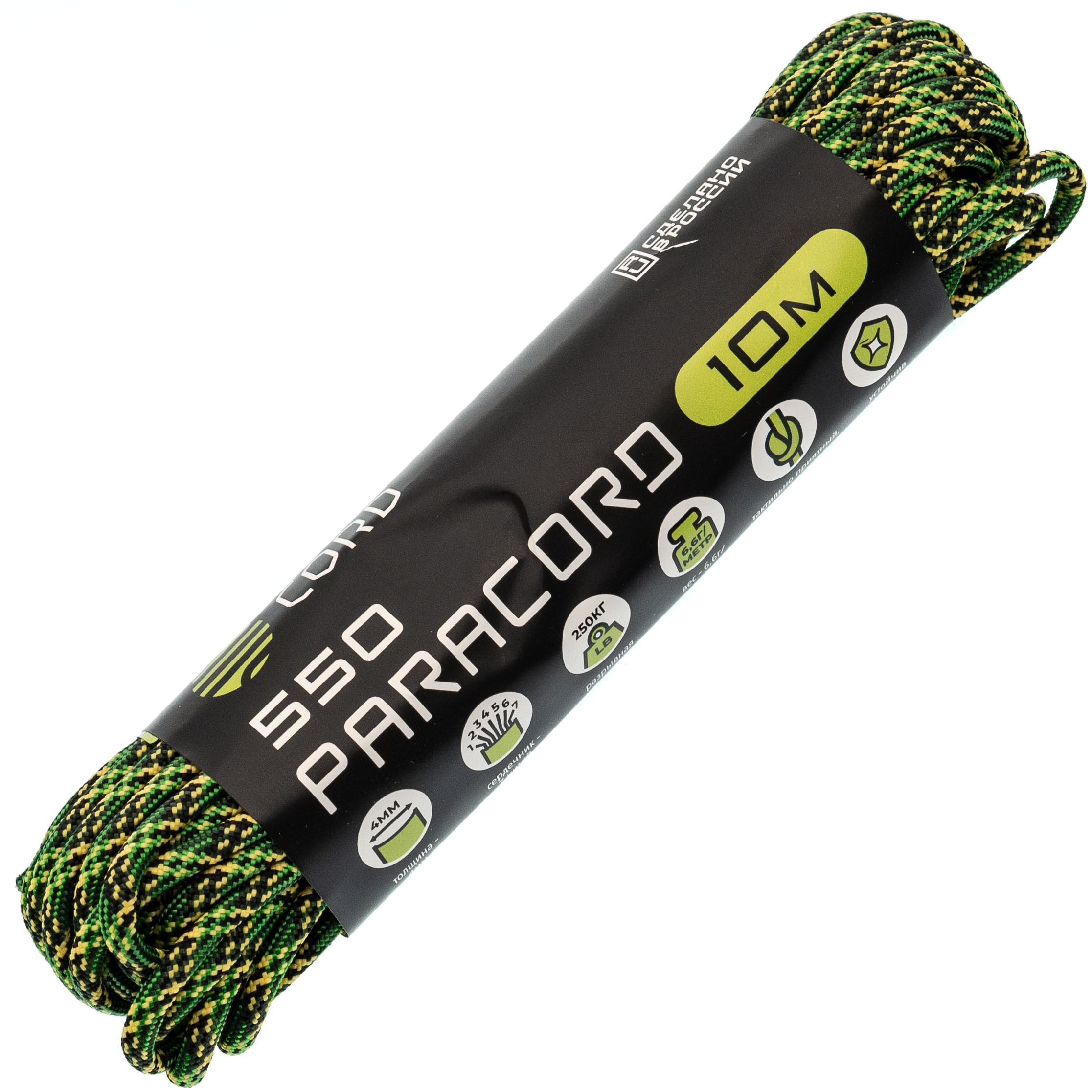 Паракорд 550 Jungle, 10 м Original Paracord