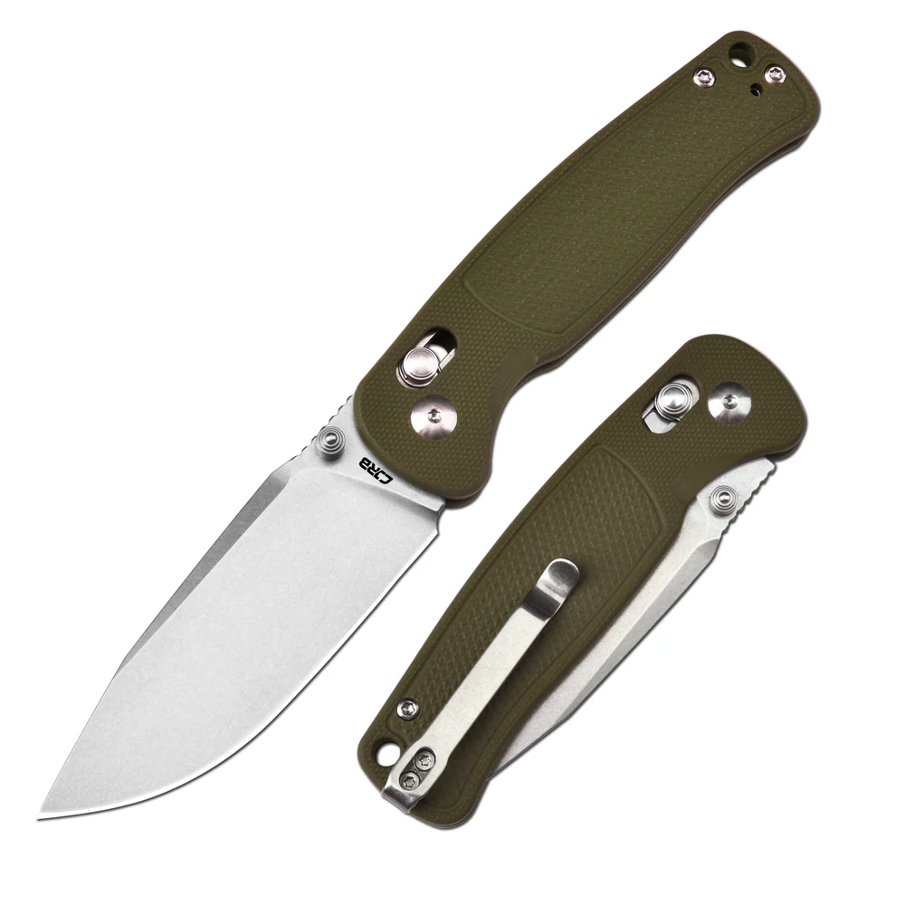 Складной нож CJRB Shale, сталь AR-RPM9, рукоять G-10 зеленая CJRB Cutlery