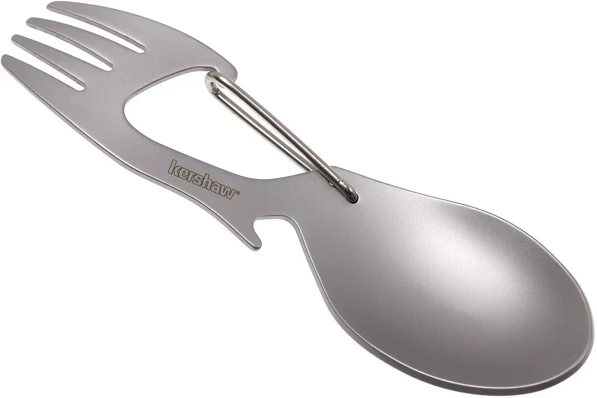 Вилка, ложка, карабин Ration 1140, Kershaw