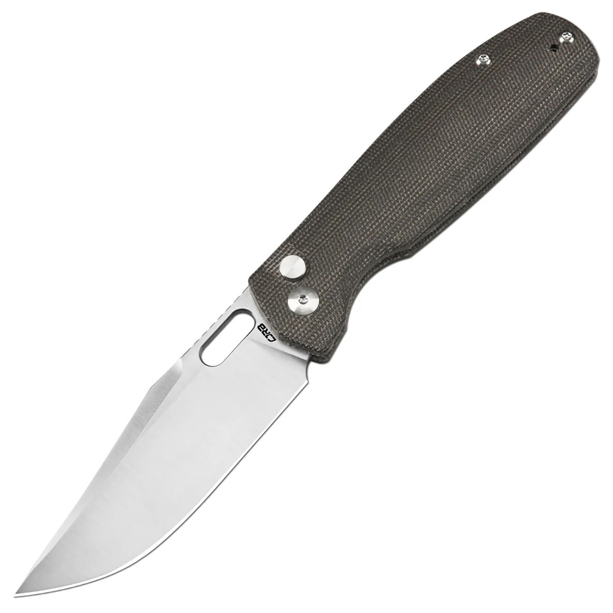 Складной нож CJRB Prado, сталь AR-SFII, рукоять микарта, зеленый CJRB Cutlery