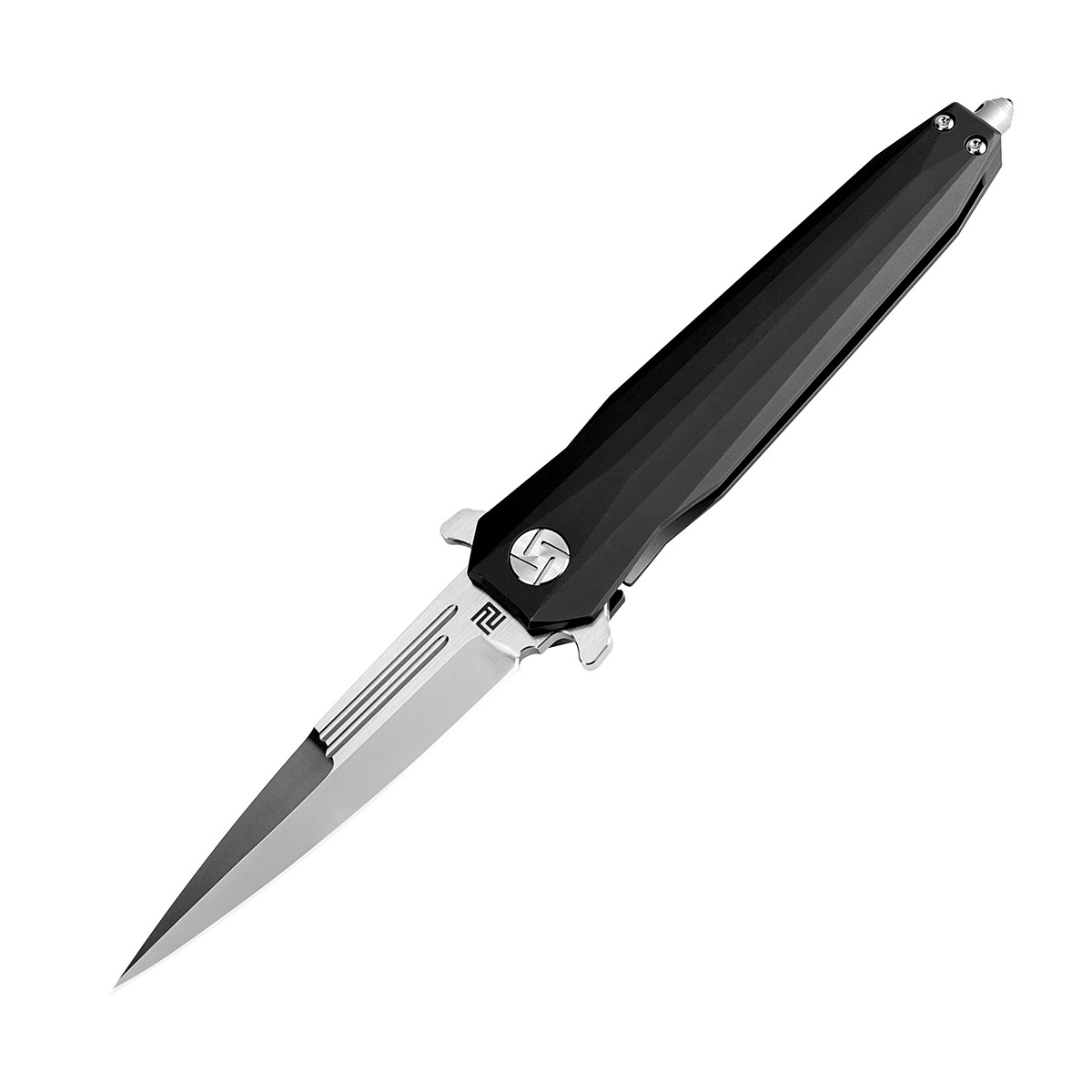 Складной нож Artisan Hornet, сталь M390, рукоять титан, черный Artisan Cutlery