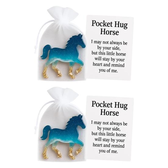 Angel Hug Pocket Decorative Positive Pocket Hug Token with Card Beautiful Holiday Decoration for Home Indoor Outdoor Use Bedroom Garden Window 2pcs white Gulujiang