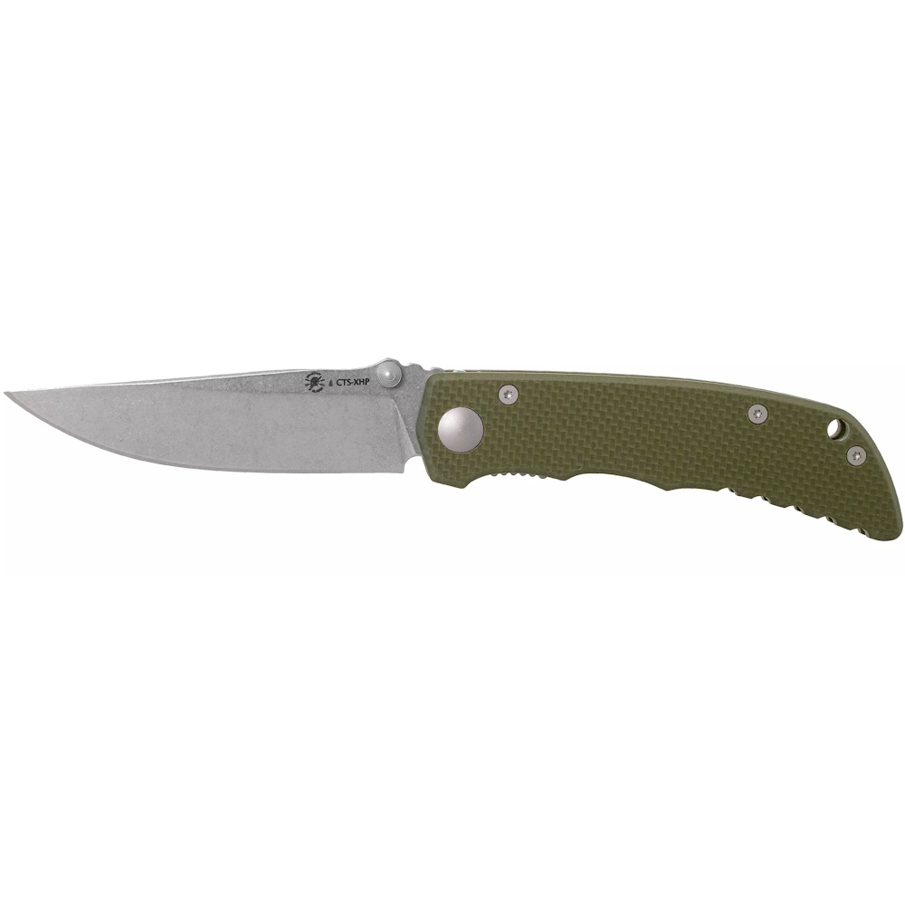 Складной нож Spartan Blades Talos, сталь CTS-XHP, рукоять G10, зеленый