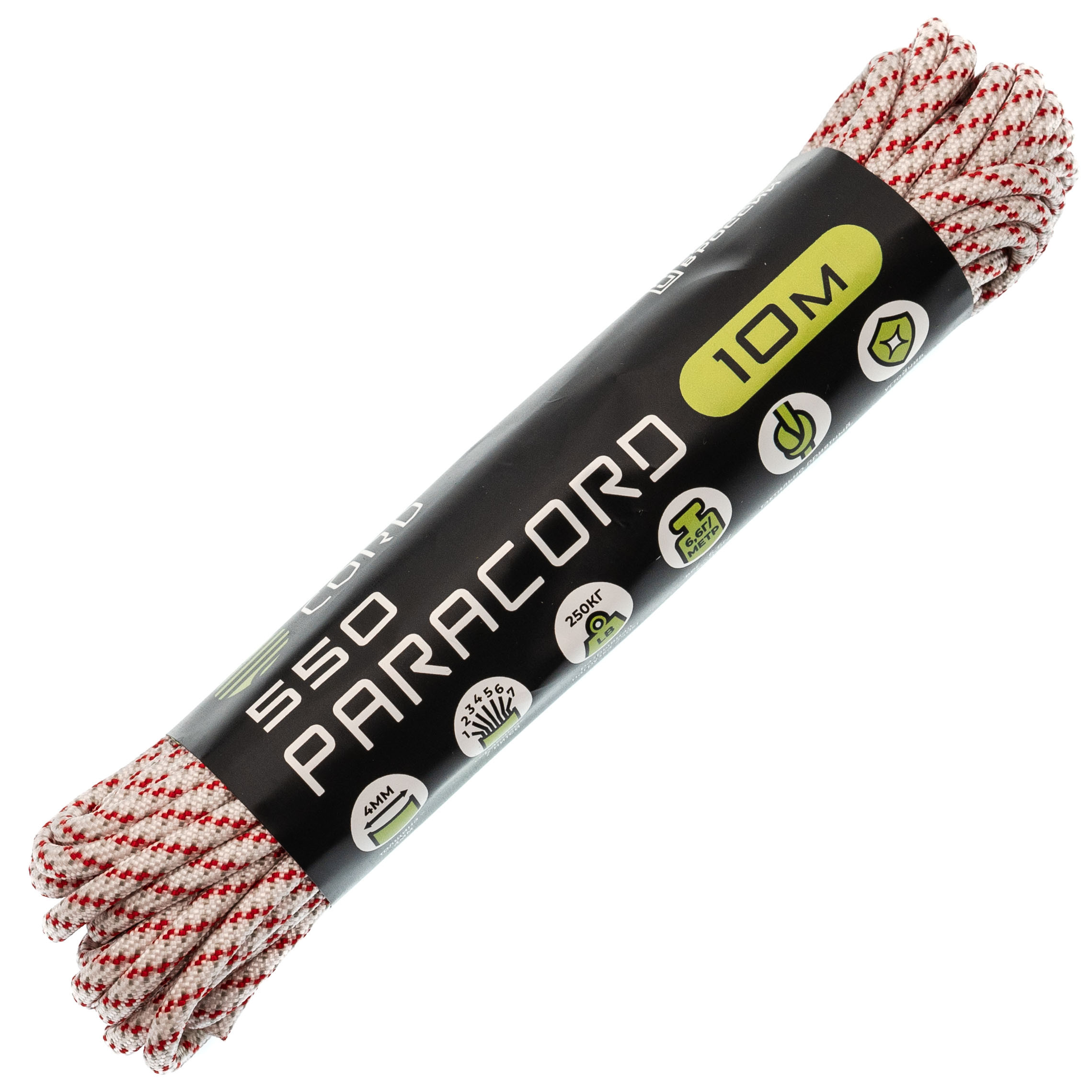 Паракорд 550 Santa, 10 м Original Paracord