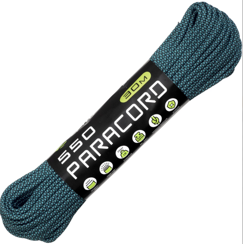 Паракорд 550 Aquamarine snake, 30 м Original Paracord