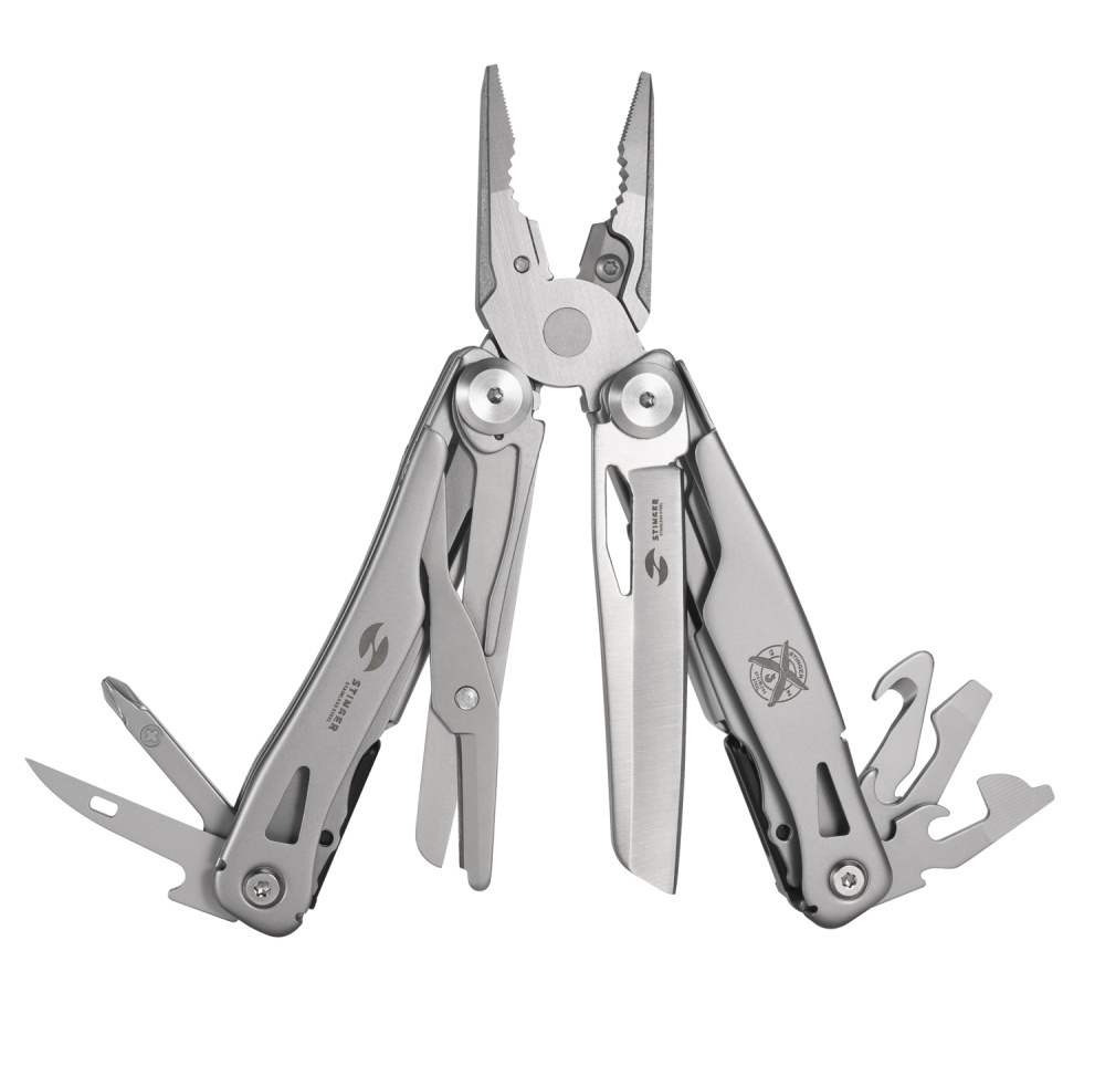 Мультитул Stinger, 105 мм, 14 функций