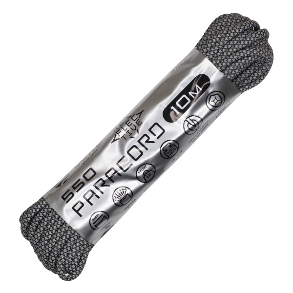Паракорд 275 Black Snake SuperReflective, 10 м Original Paracord