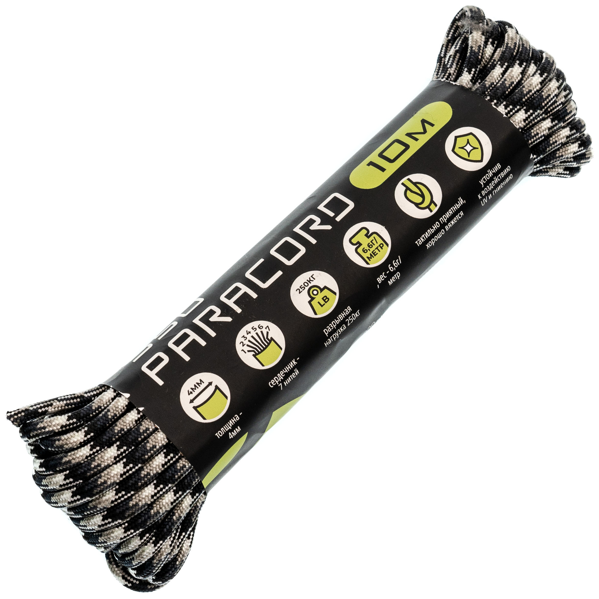 Паракорд 550 Urban camo, 10 м Original Paracord