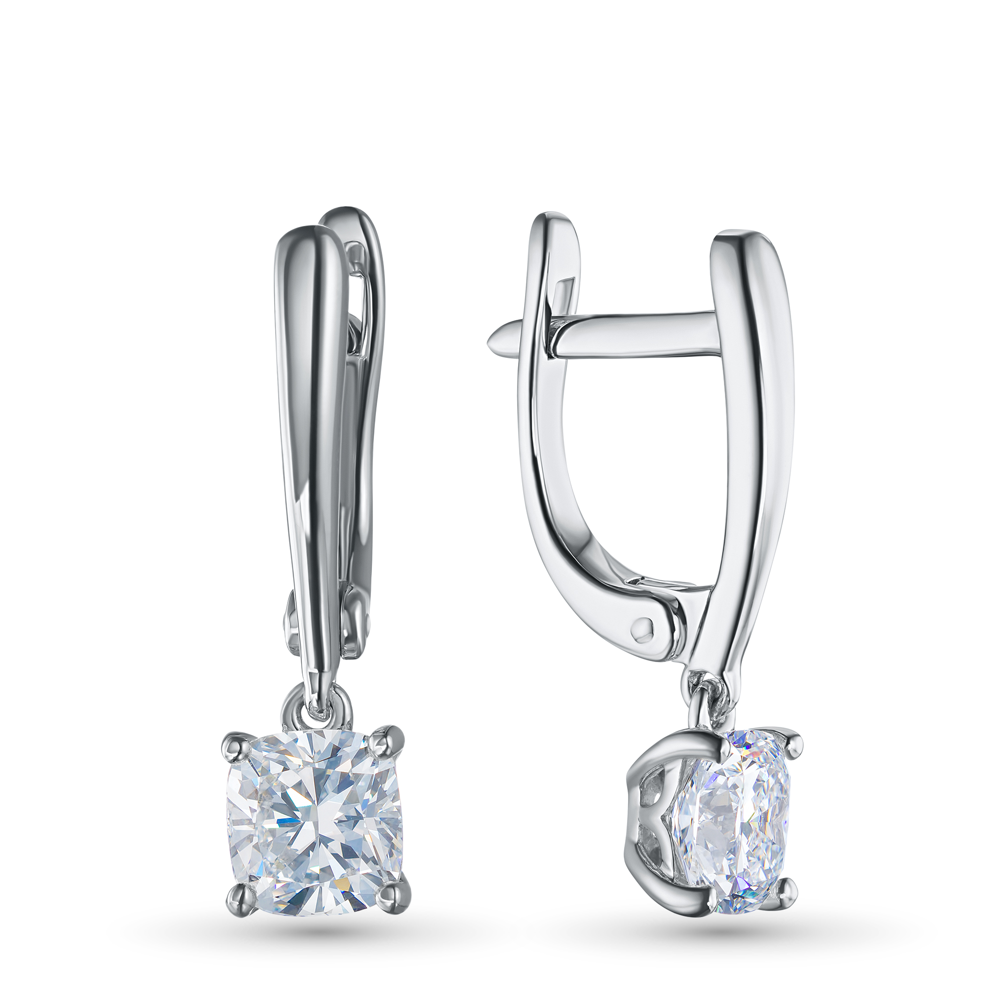 Серьги из белого золота э4712сг12231169 ЭПЛ Даймонд 8700002790016