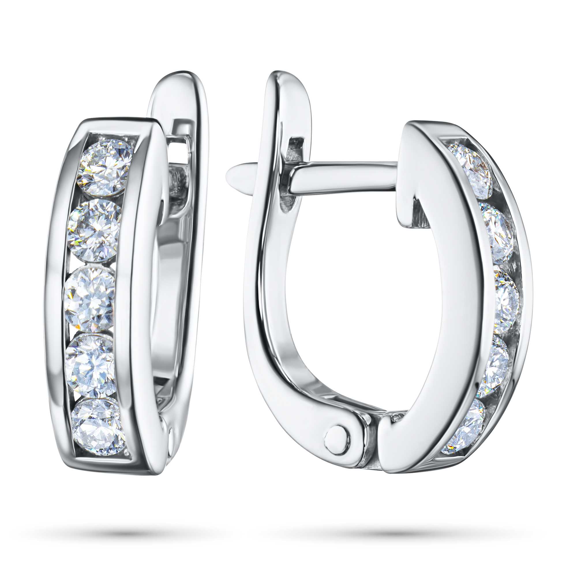 Серьги из белого золота э4712сг05102300 ЭПЛ Даймонд 8700002796148