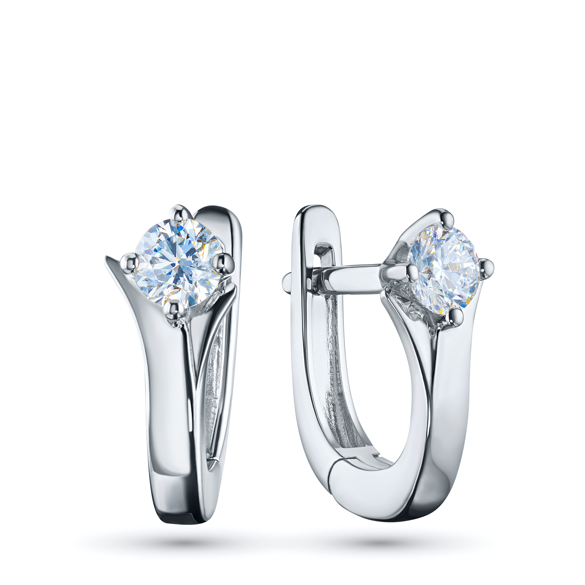 Серьги из серебра э0612сг07210751 ЭПЛ Даймонд 8700002264814
