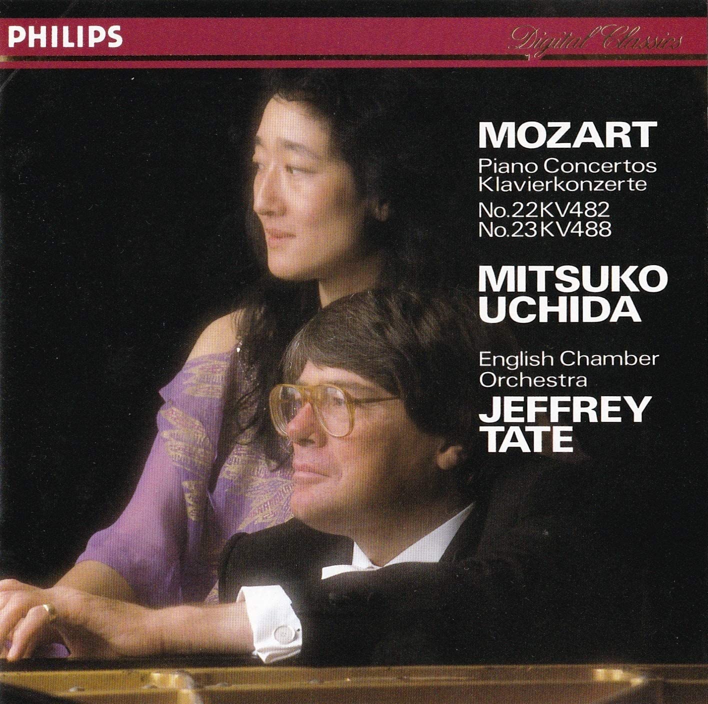 CD MITSUKO UCHIDA - Mozart: Piano Concerto 22nd & 23rd PHCP1634 Japan Classical Used brown RecordCityJP