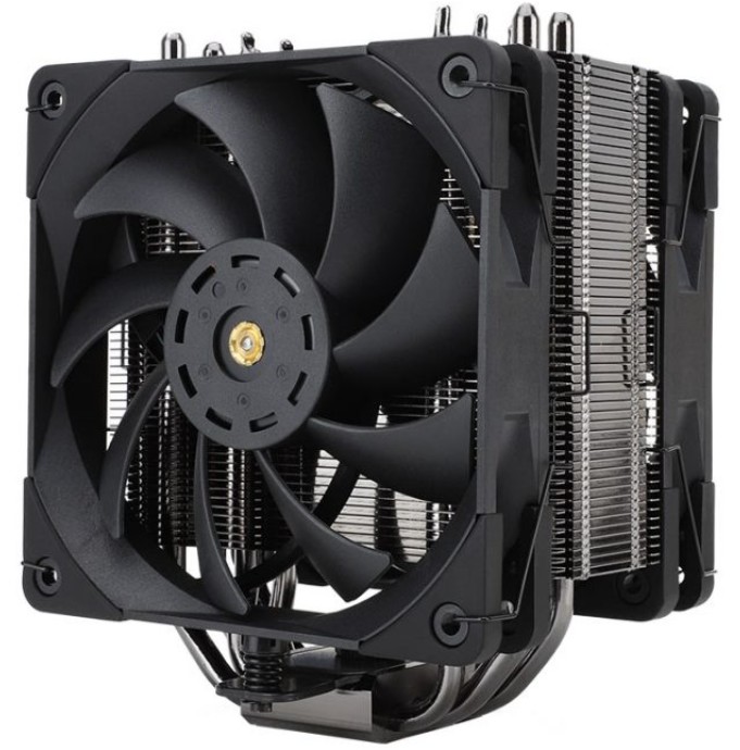 Кулер Thermalright TRUE Spirit 120 Rev.B Ultimate TRUE-SPIRIT-120-ULT 160W, 1850 об/мин, 30 дБА, 82 CFM, 2 вентилятора 4-pin PWM, черный никелированны