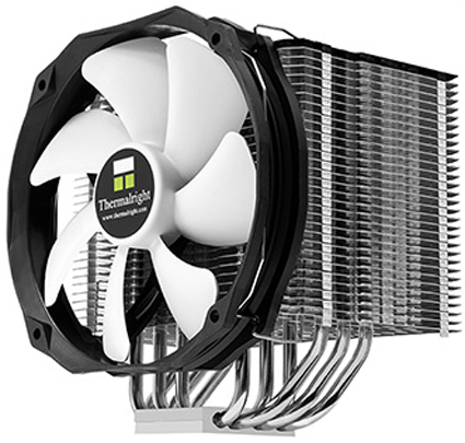 Кулер Thermalright Macho Rev.B 775/115x/1366/2011/2011-3/2066/AM2/AM2+/AM3/AM3+/AM4/FM1/FM2/FM2+ 140 мм, 300-1300rpm, 15 – 21dBA, 16.9- 73.6 CFM, 4-pi MACHO-B