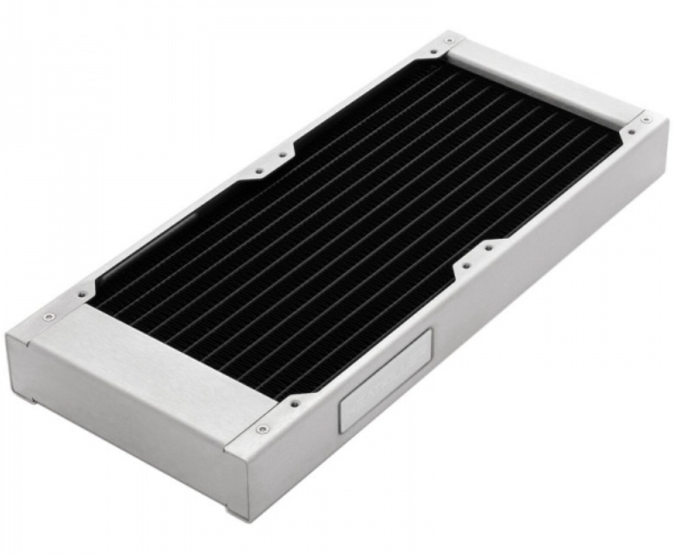 Радиатор Watercool 24109 HEATKILLER RAD 240-S Stainless Steel, медный, толщина 30 мм, нержавеющая сталь