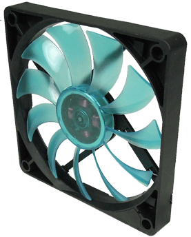 Вентилятор для корпуса GELID SLIM 12 PL Blue 25 ~ 52.4 CFM, 120х120х16 мм, 900-1600 об/мин, 12.3 ~ 25.4 дБA, 4-pin FN-FW12-SLIMBPL-16