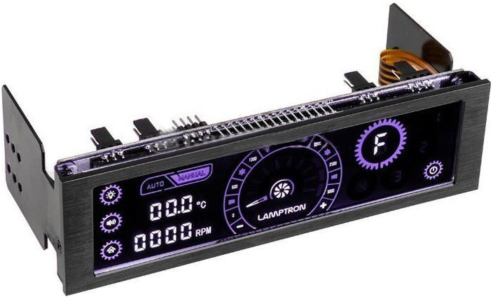 Панель управления вентиляторами Lamptron LAMP-CM430BUV Fan Controller CM430-UV