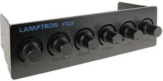 Панель управления Lamptron FC2 LAMP-FC0022H 45Вт/канал x6, черная