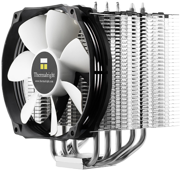 Кулер Thermalright Macho 120 SBM (LGA775/1150/1151/1155/1156/1356/1366/2011/2011-3,AM2,AM2+,AM3/AM3+/FM1) 300 – 1300 RPM, 21 – 33dBA, 12.88- 55.81 CFM MACHO-120-SBM