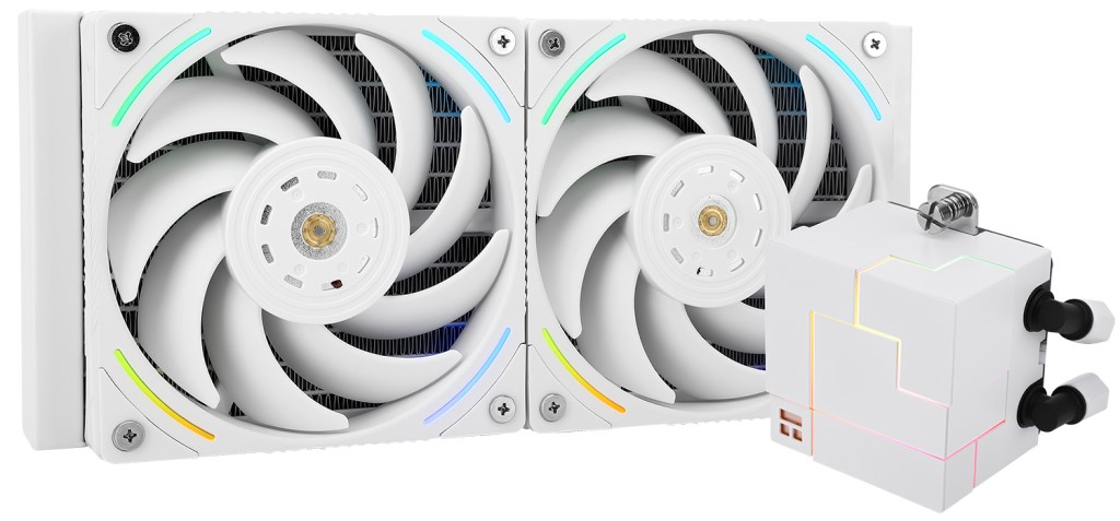 Система охлаждения жидкостная Thermalright Core Matrix 240 White LGA115x/1200/1700/1851/AM4/AM5 (2*120mm, 2150rpm, 69CFM, 27dBa, 4-pin PWM) C-MATRIX-240-WH