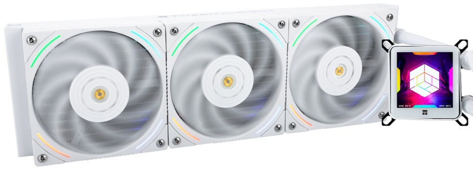 Система охлаждения жидкостная Thermalright Frozen Guardian 360 White LGA115x/1200/1700/1851/AM4/AM5 (3*120mm, 2150rpm, 69CFM, 27dBa, 4-pin PWM) F-GUARDIAN-360-WH