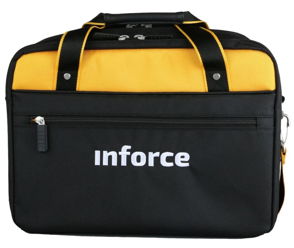 Сумка Inforce 11-25-15 для инструмента и ноутбука с наплечным ремнем