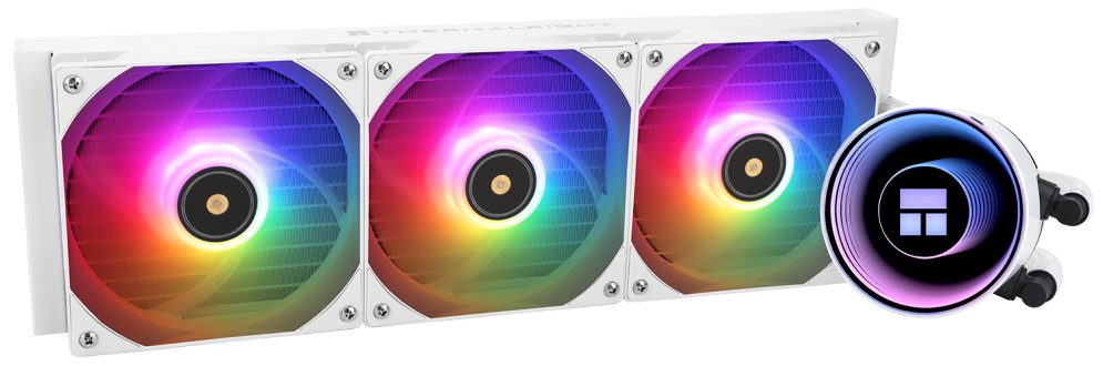 Система охлаждения жидкостная Thermalright Frozen Notte 360 White ARGB V2 LGA115x/1200/1700/1851/AM4/AM5 (3*120mm, 2000rpm, 72.37CFM, 28dBa, 4-pin PWM F-NOTTE-360-WH-ARGB-V2