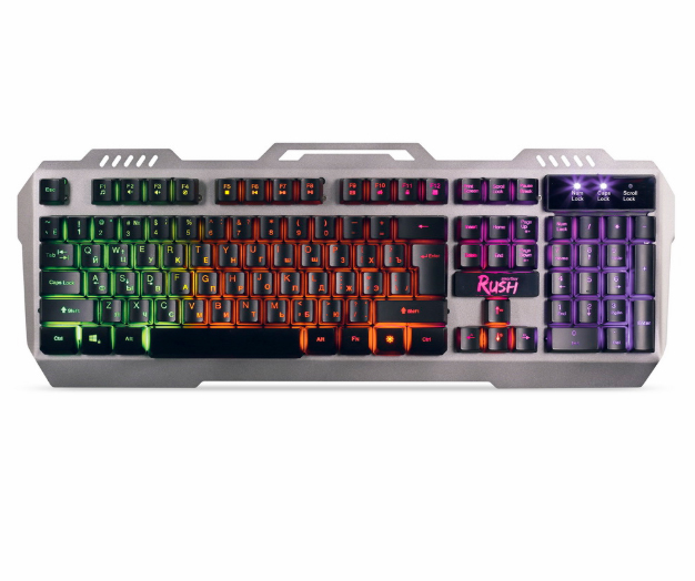 Клавиатура SmartBuy RUSH 354 SBK-354GU-K игровая, USB, черная