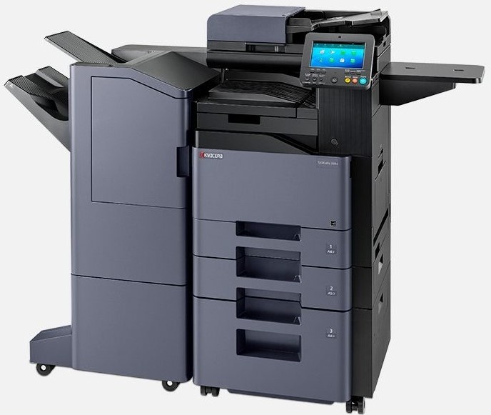 МФУ Kyocera TASKalfa 508ci 1102WH3NL0 Цвет,А4,50ppm,9600*600dpi,4096Мб+8 ГБ SSD+320ГБ HDD,1*500лист.,DU,Сеть,без крышки и старт.тонеров