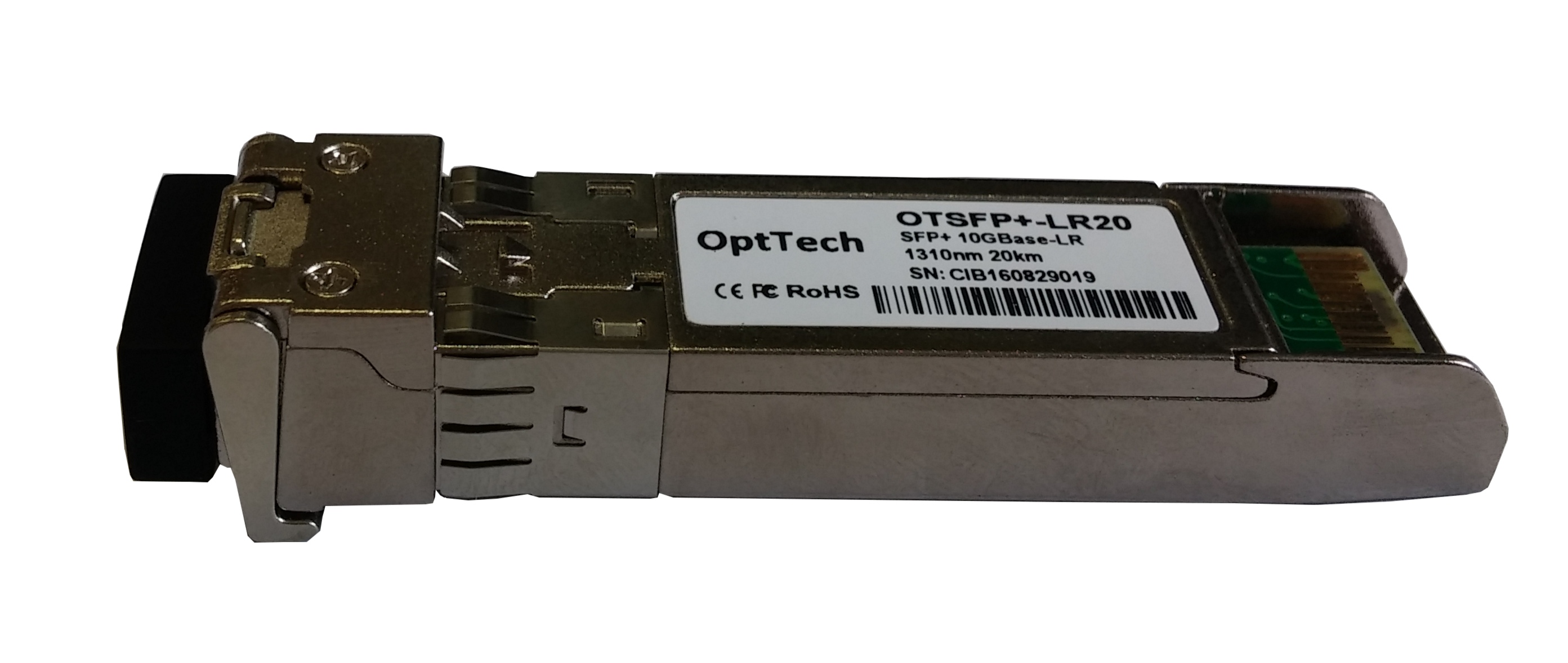 Модуль SFP+ OptTech OTSFP+-LR20 10GBase-LR, 1310nm, 20km