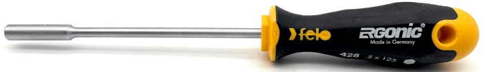 Отвертка Felo 42805040 Ergonic торцевой ключ SW 5,0X125 42805040 Felo