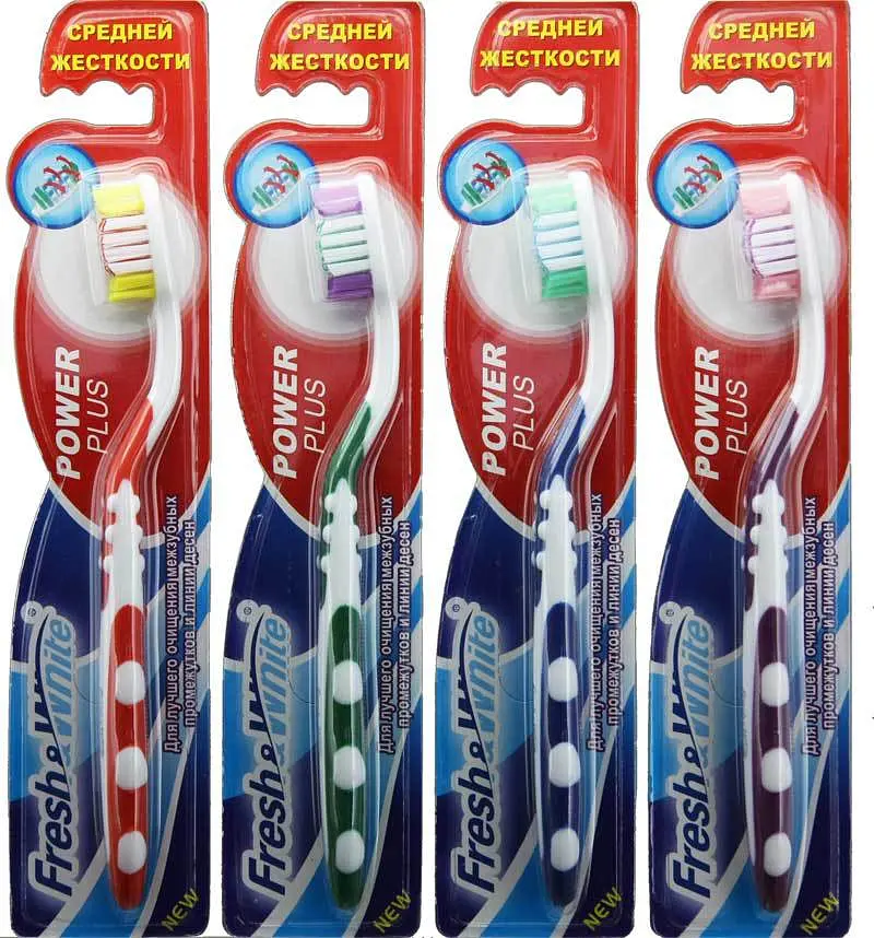 Зубная щетка MODUM Whitening+sensitive белая