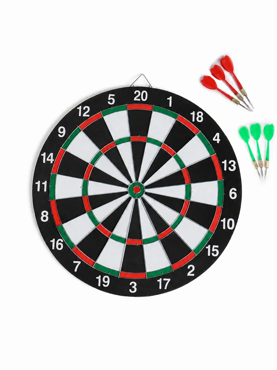 Дартс ONLYTOP мишень 41 см 6 дротиков