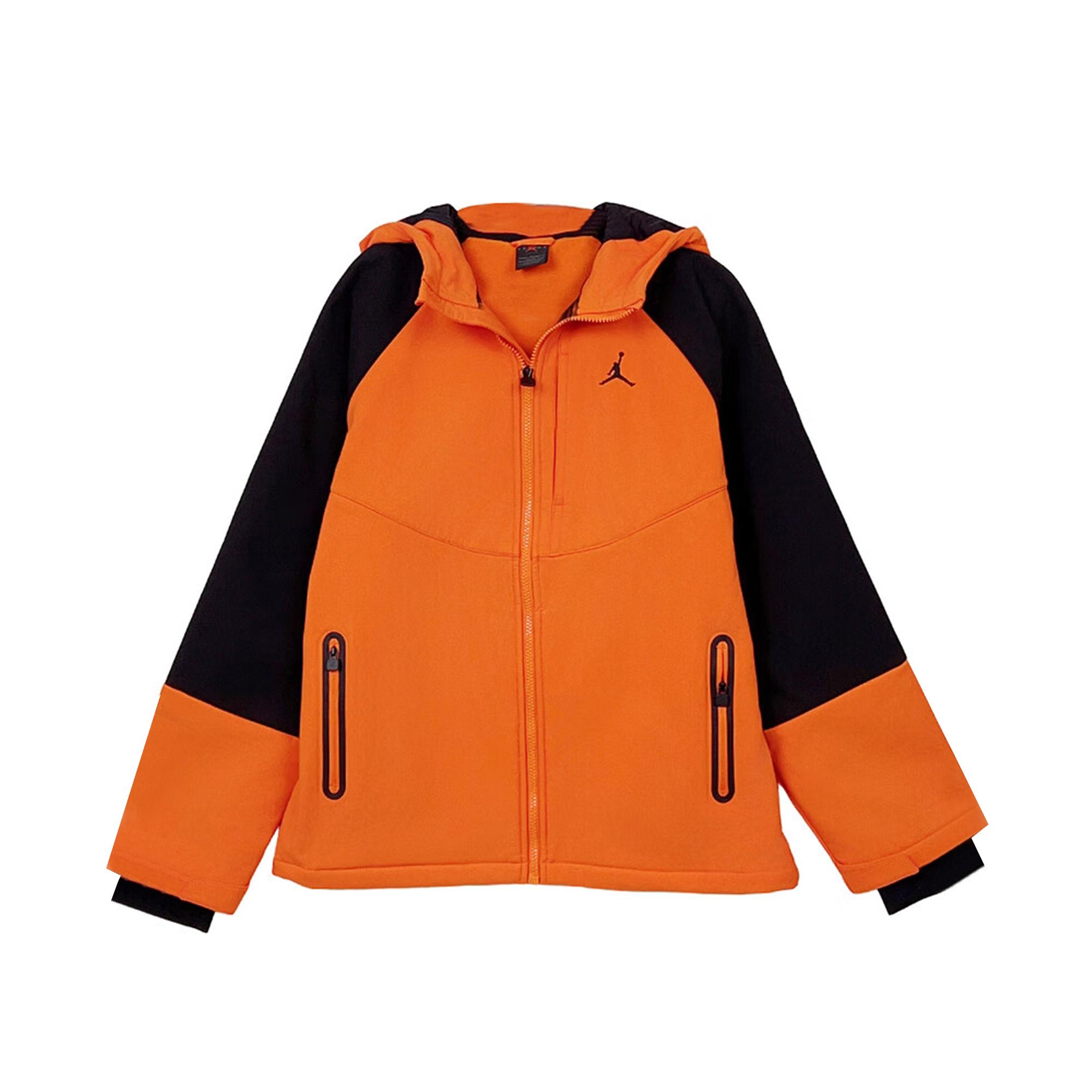 Куртка Jordan FW25 Тканая с капюшоном на молнии с длинным рукавом Детская Детские куртки IQ9984-899 S black