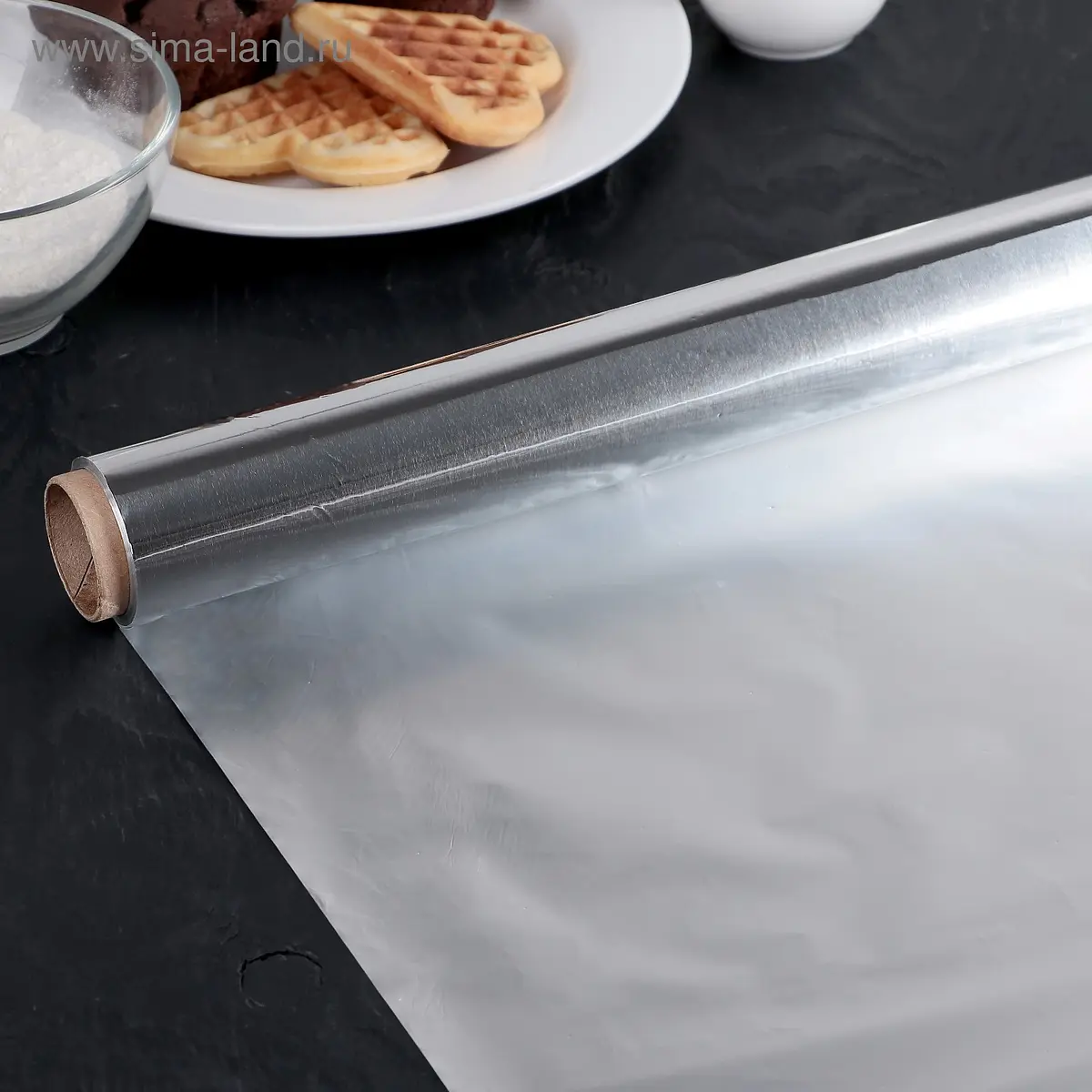 Фольга пищевая алюминиевая 44 см × 25 м GroupPrice