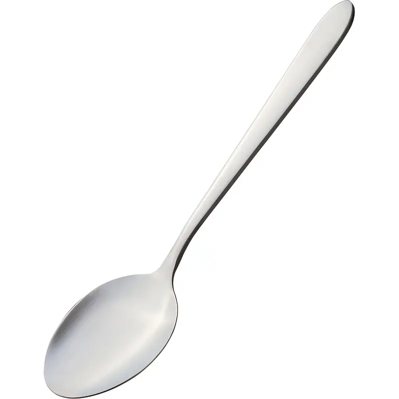 Ложка столовая из нержавеющей стали 19 см серебристая GroupPrice нержавеющая сталь 19 см для сервировки стола серебристая