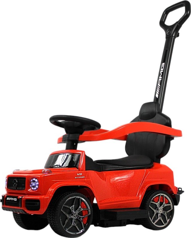 Детский толокар Mercedes-Benz G63 RiverToys (Z001ZZ-B) (красный бриллиант)