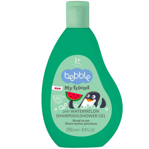 Шампунь-гель д/душа Bebble My friend 2В1 с ароматом арбуза, 250 мл LAVENA AD
