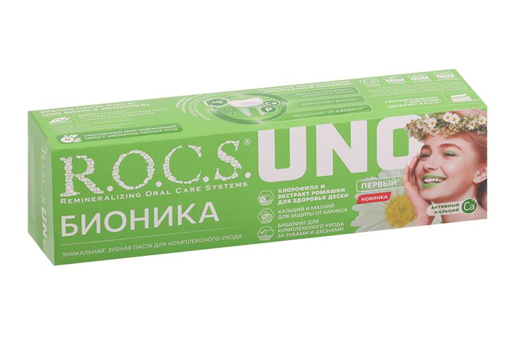 З/паста ROCS UNO Bionica, 74 г ЕвроКосМед-Ступино ООО