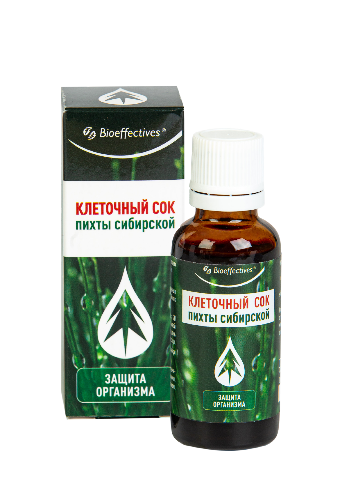 Bioeffective. Клеточный сок пихты сибирской, 30мл. Солагифт ООО