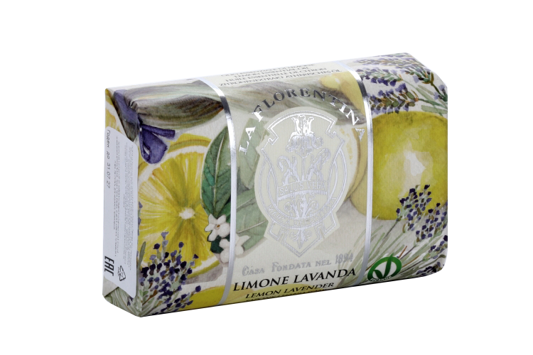 Мыло LA FLORENTINA Лимон и Лаванда, 200 г Saponerie Mario Fissi Srl