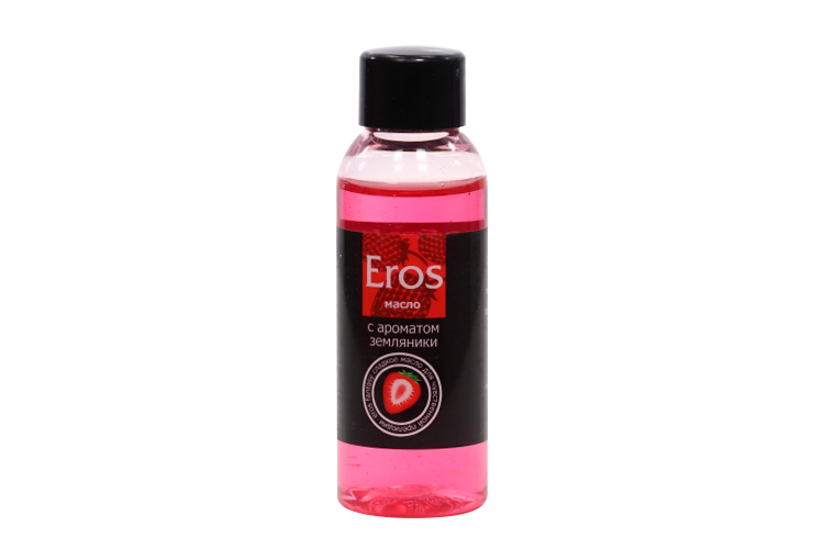 Масло массажное интимное "EROS FANTASY", с ароматом земляники, флакон 50 мл ООО Лаборатория "Биоритм"