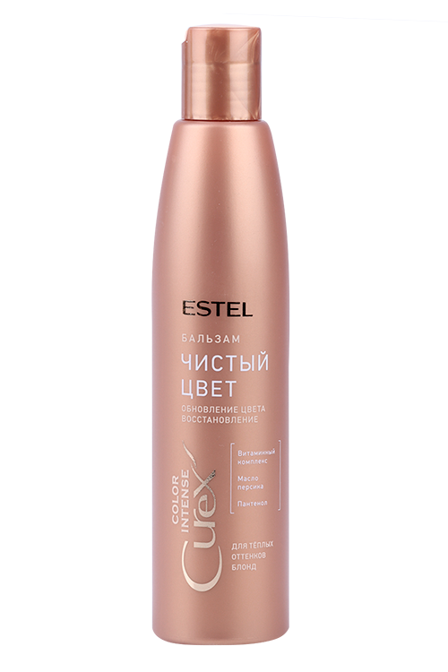 Бальзам Estel Curex Color Intense Обновление цвета д/теплых оттенков блонд, 250 мл Юникосметик ООО