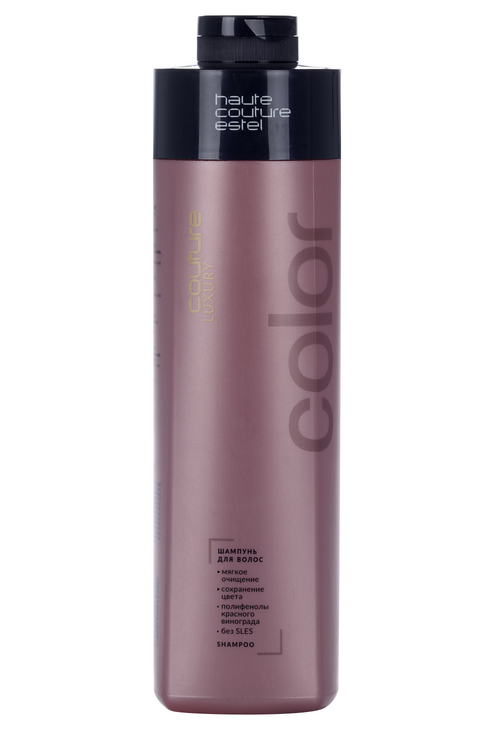 Шампунь ESTEL PROFESSIONAL HAUTE COUTURE LUXURY COLOR бессульфатный д/окрашенных волос, 1 л Юникосметик ООО