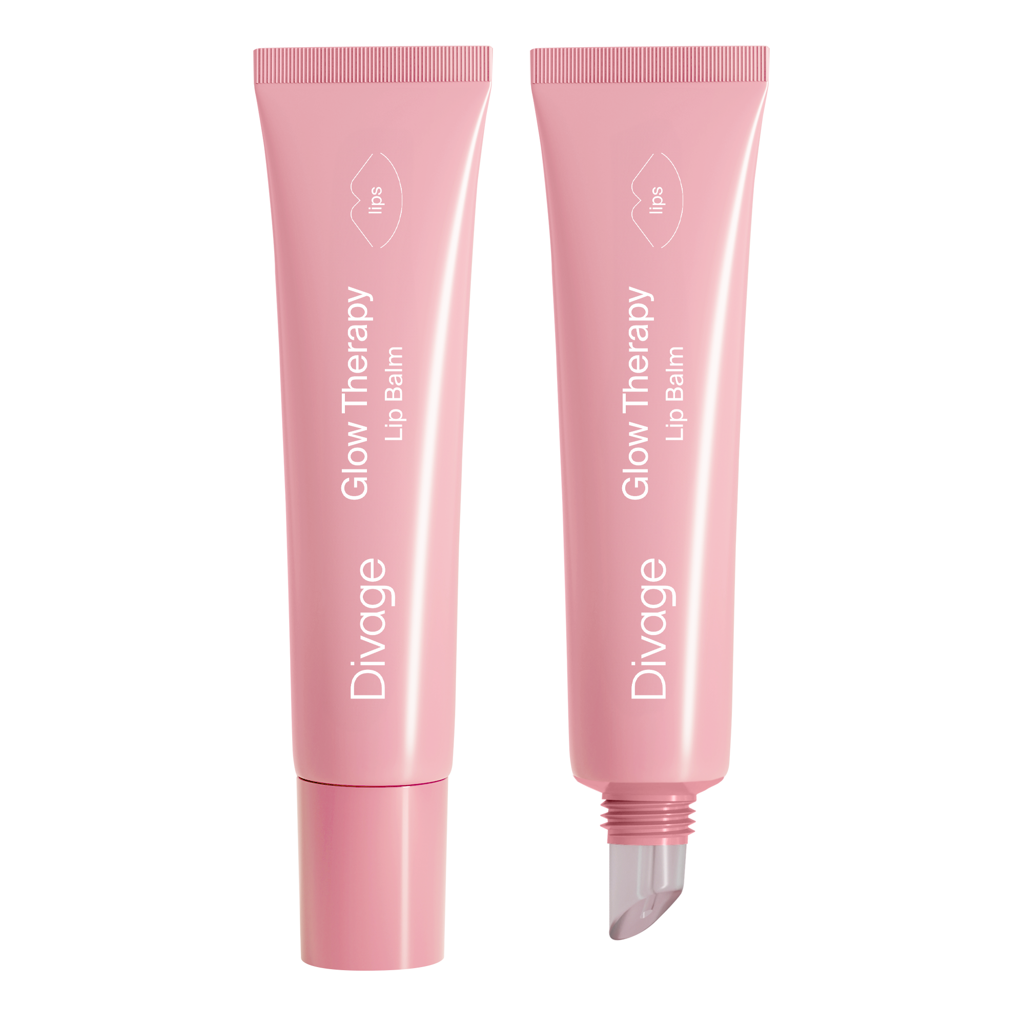 Divage пептидный бальзам Для Губ Glow Therapy Lip Balm  Тон 04 баблгам Гамма Косметик ООО