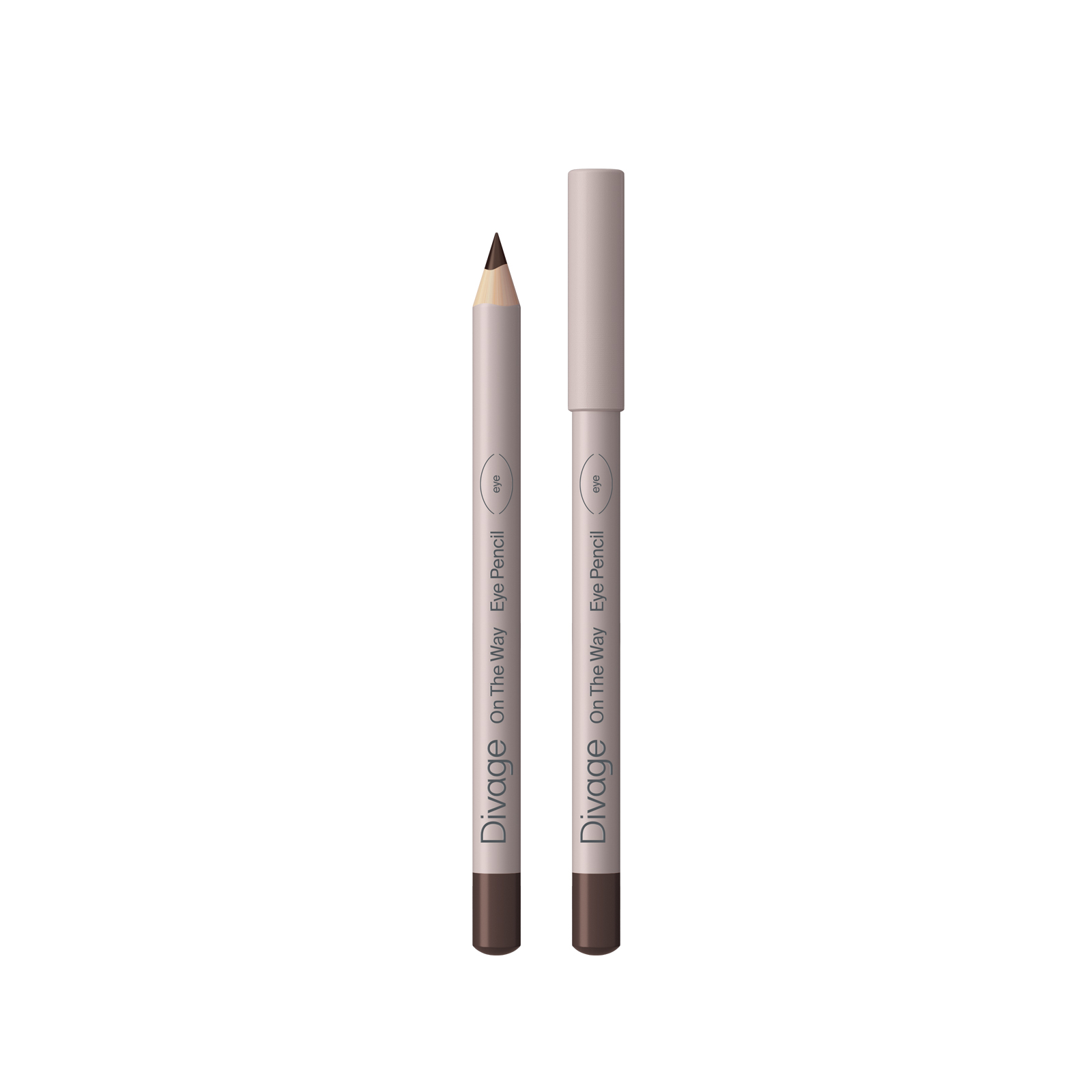 Divage Карандаш Для Глаз On The Way Eye Pencil Ж Товар Тон 02 brown Zhejiang Byshow Cosmetic Co.,Ltd.