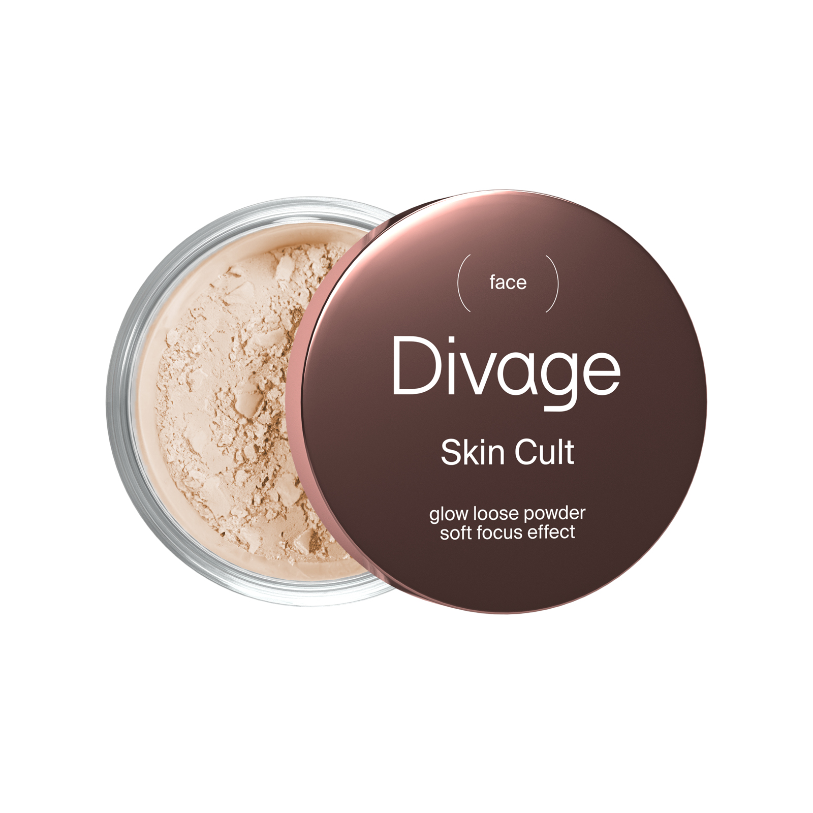 Divage Пудра для лица рассыпчатая сияющая Skin Cult Glow Loose Powder, 7 г Гамма Косметик ООО