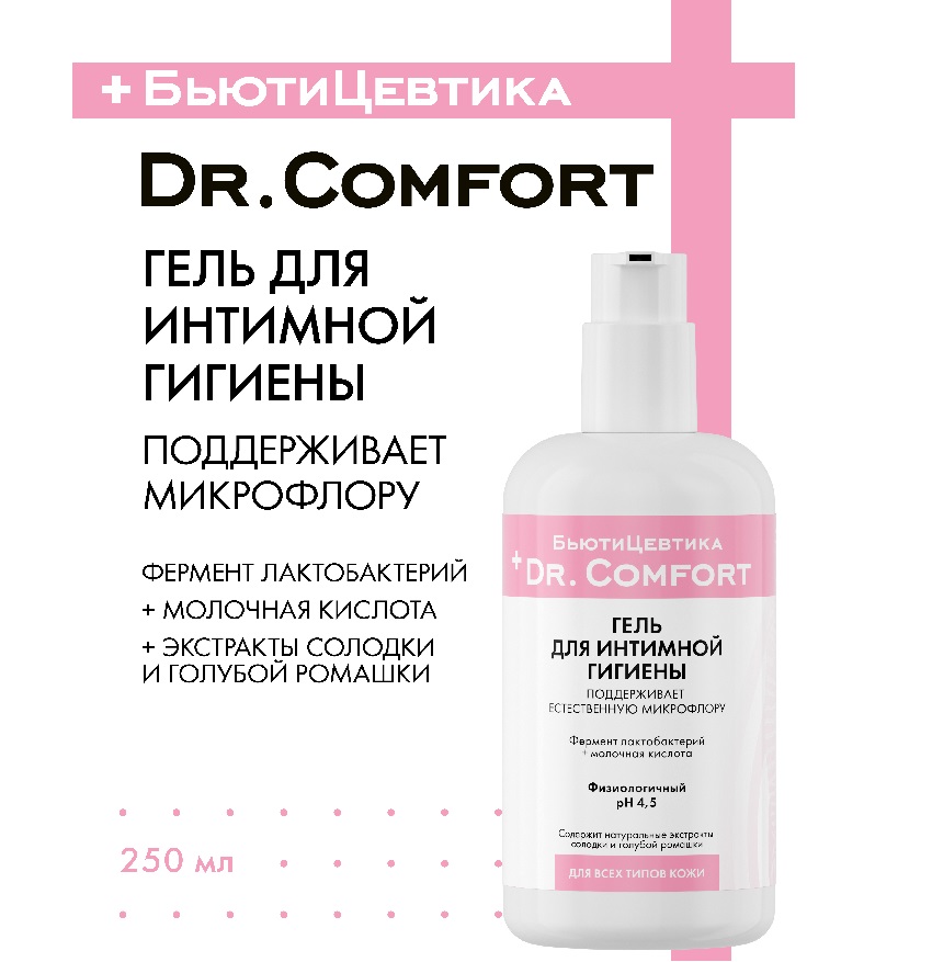 Гель БьютиЦевтика для интимной гигиены, 250 мл (ВИТ) Вакуумные Ионные Технологии ЗАО