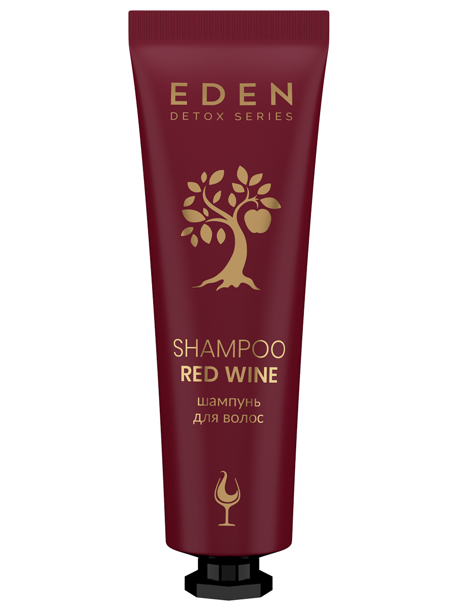 Шампунь для волос EDEN Detox Red Wine 30мл "ООО ""ОРБИТА СП""
