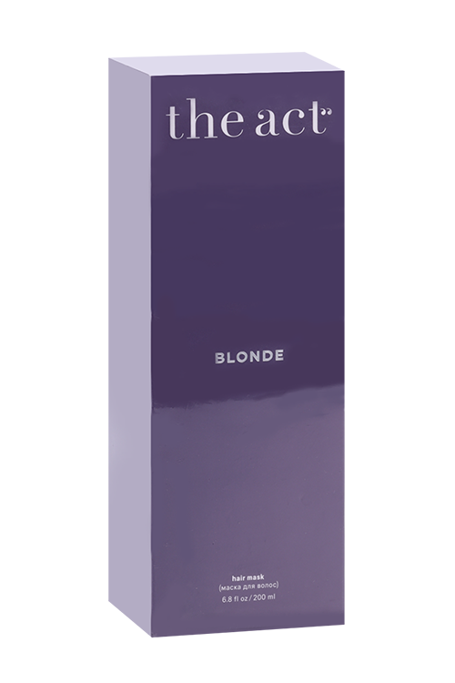 Маска The Act оттеночная холодный блонд д/волос, 200 мл Экт ООО